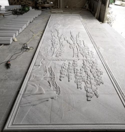 花岗岩数控雕刻 建筑艺术的科技诗篇